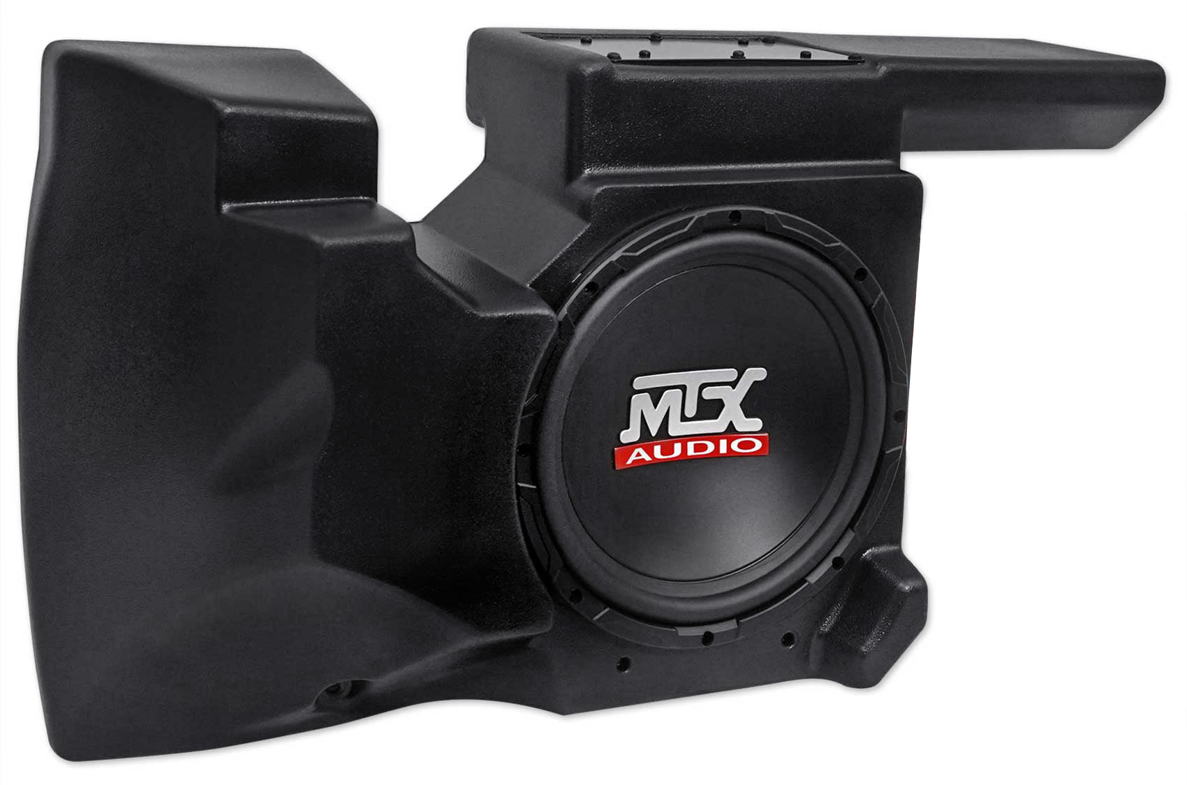 MTX RZRXP-10 10" 500w Subwoofer+Enclosure+8" Tower Speakers for Polaris RZR/UTV