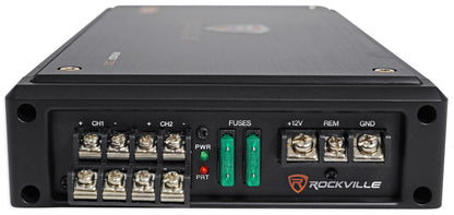 RWB70B Black 2-Pack + RXD‑F30 Amplifier Bundle