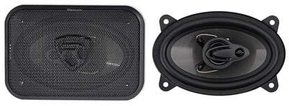 RWB70B Black + RV46.3A 4x6 Speakers Bundle