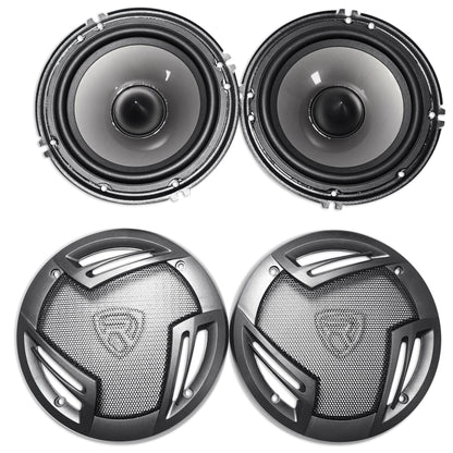 RV65.2C 6.5" Component Speakers 2-Pack + RXA-F1 Amplifier Bundle