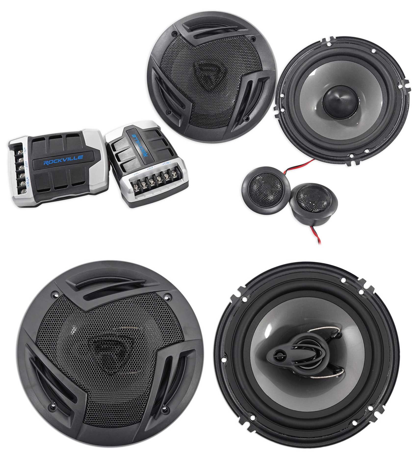 RV65.2C Components + RV6.3A 6.5" Speakers Bundle