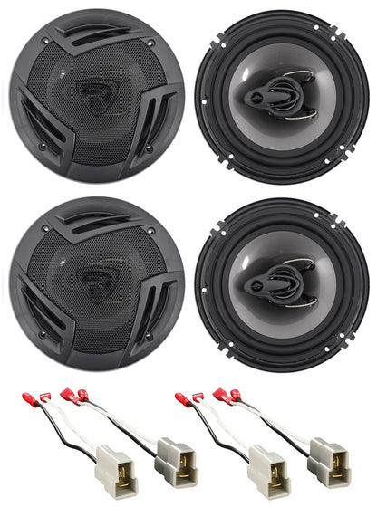 RV6.3A 6.5" Speakers 2-Pack + METRA 72-9300 Harness Bundle