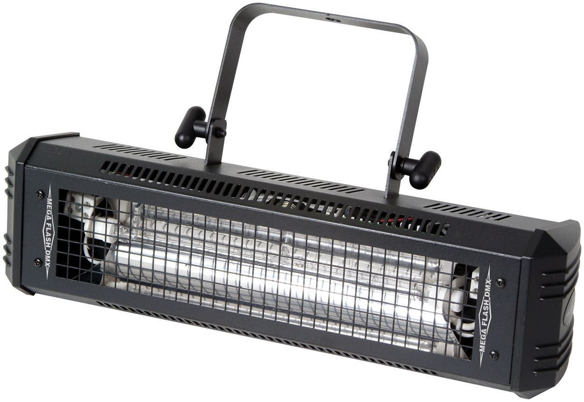 American DJ Mega Flash DMX 800W DMX Strobe Light w/ Sound Sensor + Fog Machine