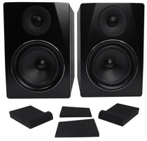 APM6B Black + RRS190S Isolation Pads Bundle