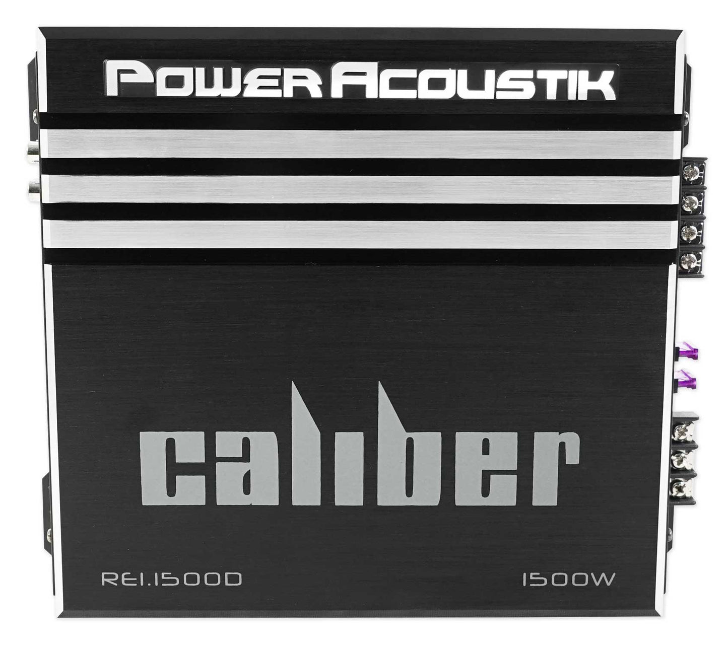 Power Acoustik RE1-1500D 1500 Watt Mono Amplifier Car Audio Amp+Wire Kit