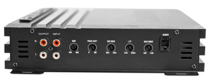 Power Acoustik RE1-1500D 1500 Watt Mono Amplifier Car Audio Amp+Wire Kit