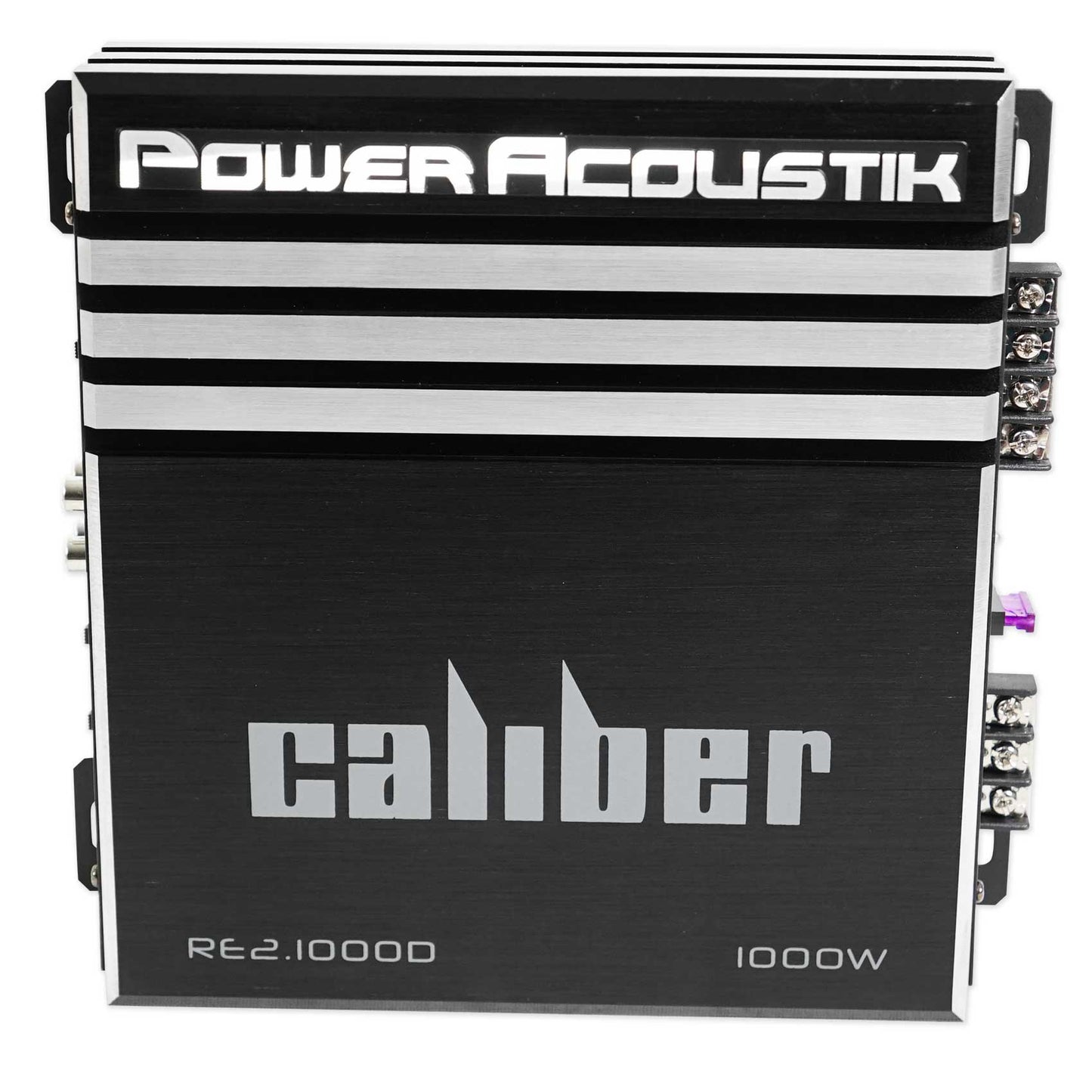 Power Acoustik RE2-1000D 1000 Watt 2-Channel Car Audio Amplifier Amp+Wire Kit