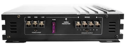 Power Acoustik RE2-1000D 1000 Watt 2-Channel Car Audio Amplifier Amp+Wire Kit