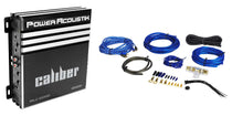 Power Acoustik RE2-1000D 1000 Watt 2-Channel Car Audio Amplifier Amp+Wire Kit