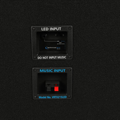 DJ Package w/ (2) Dual 15" 1800 Watt LED Speakers+Amplifier+Mixer+Mic+Headphones