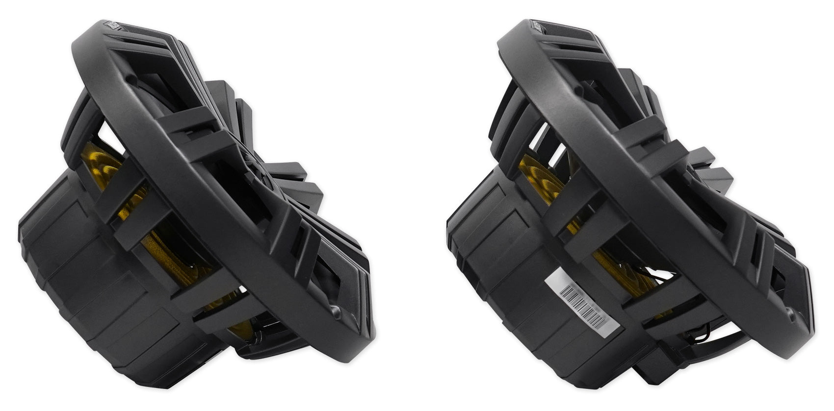 Pair Kicker KM8 8" 600 Watt LED Tower Speakers For Polaris RZR/ATV/UTV/Cart/Jeep