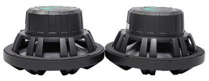 Pair Kicker KM8 8" 600 Watt LED Tower Speakers For Polaris RZR/ATV/UTV/Cart/Jeep