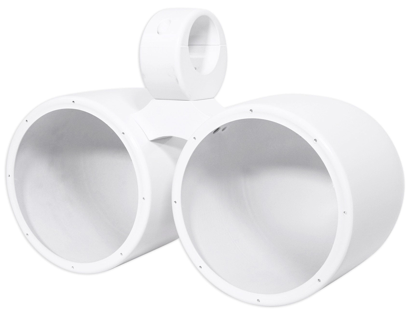 2) Dual KICKER 45KM84L 8" 1200 Watt Marine LED Wakeboard Speakers+Amplifier+Kit