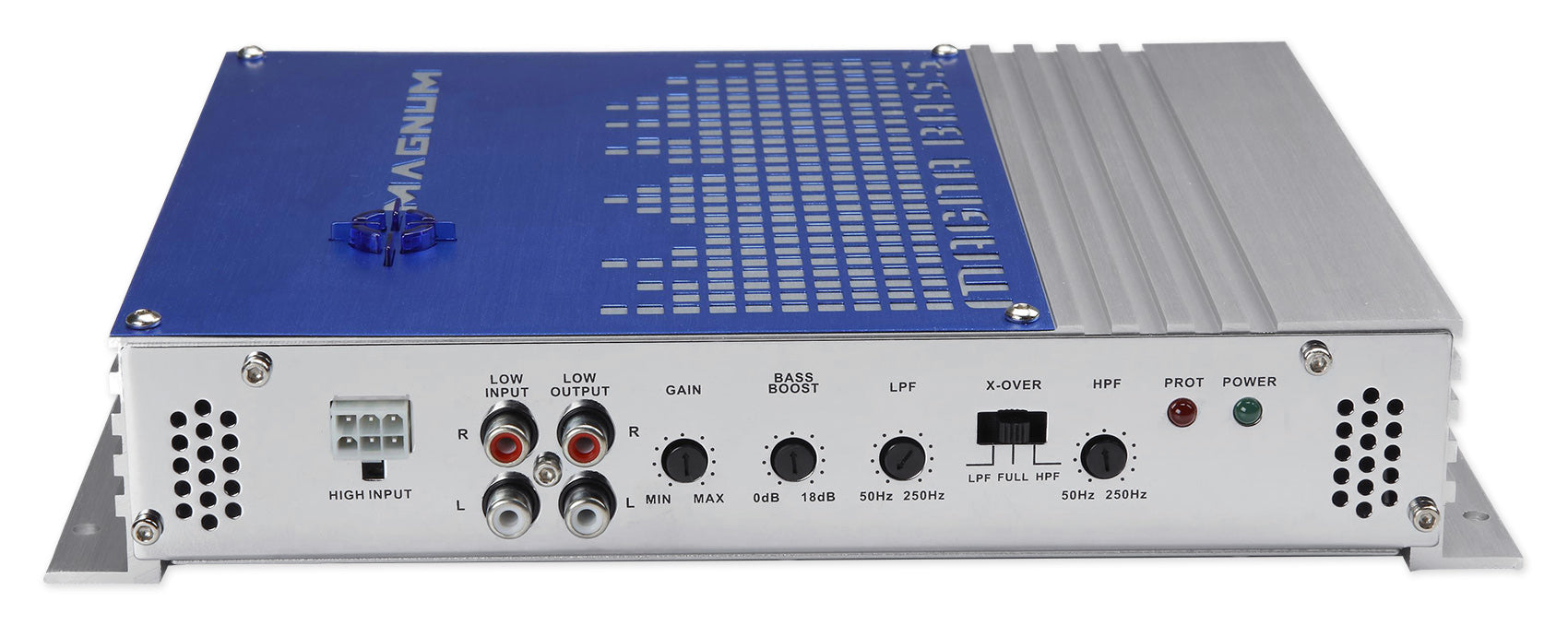 MTX Magnum MB210SP 800w Dual 10” Subwoofers+Vented Sub Box/Amp Package+Amp Kit