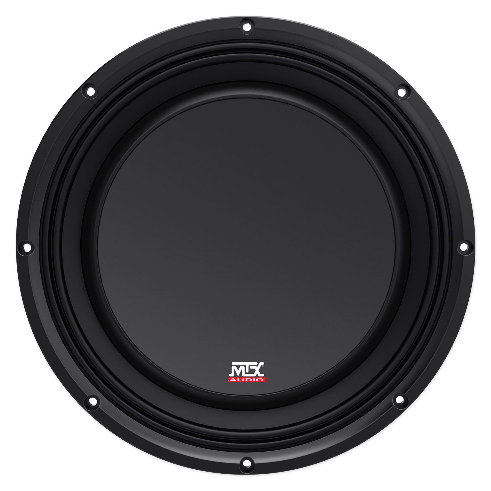 MTX 3510-04S 10" 600 Watt Shallow Car Subwoofer+Sealed Sub Box Slim Enclosure
