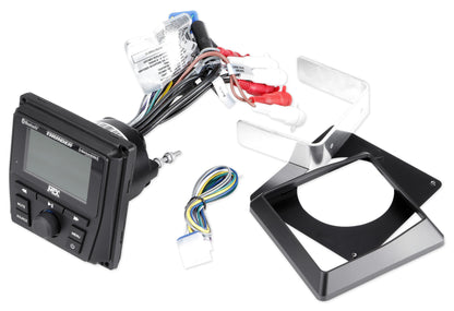 Tower Speakers+Bluetooth Receiver+Dash Kit for 2014-18 Polaris RZR XP1000/900