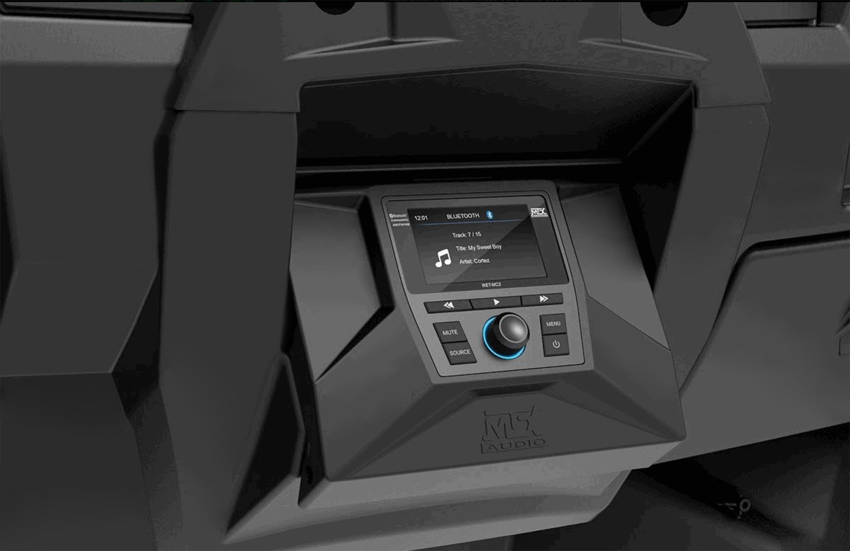 Tower Speakers+Bluetooth Receiver+Dash Kit for 2014-18 Polaris RZR XP1000/900