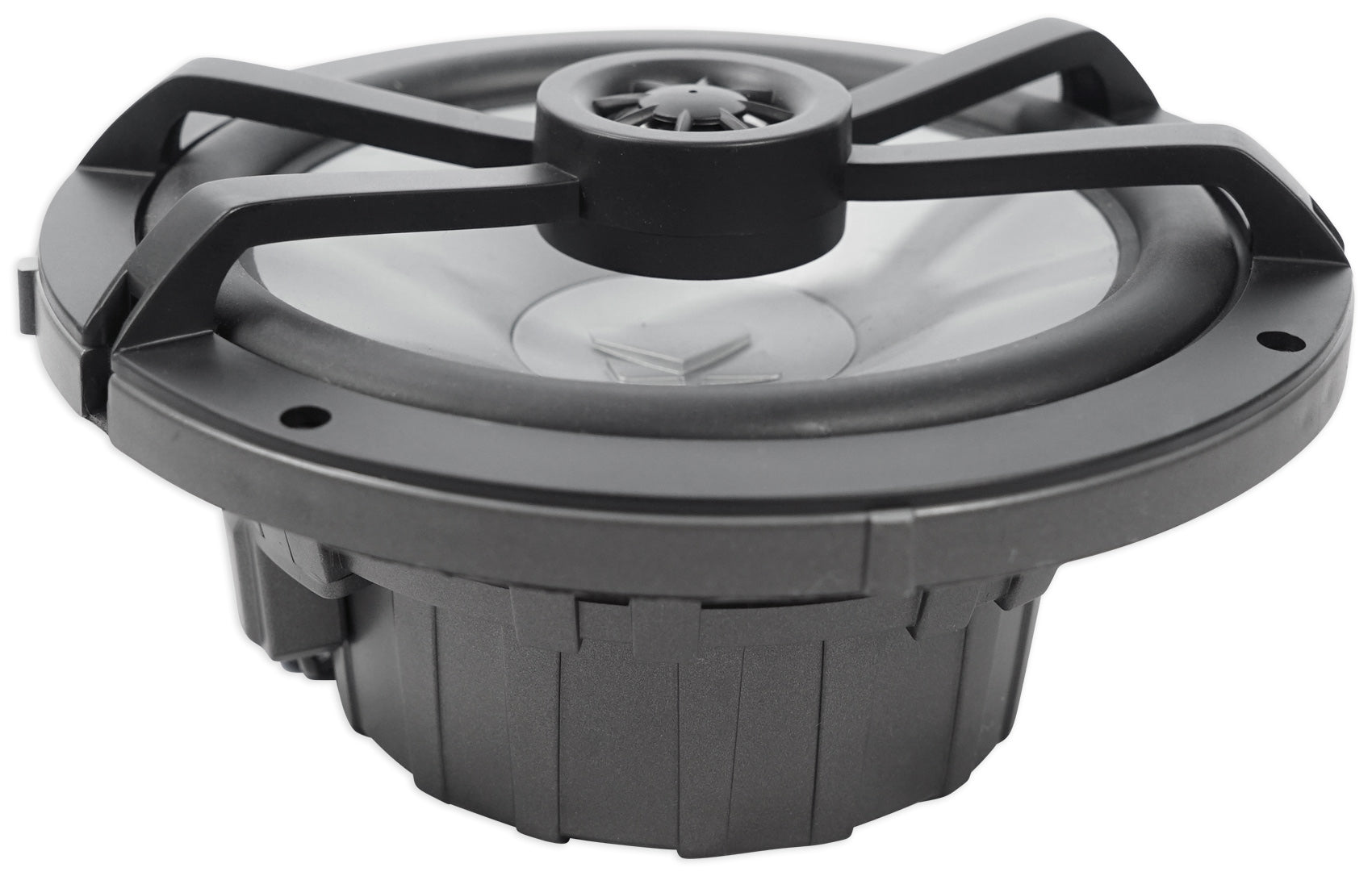 Pair KICKER 45KM654 6.5" 390 Watt Silver Marine Wakeboard Tower Boat Speakers