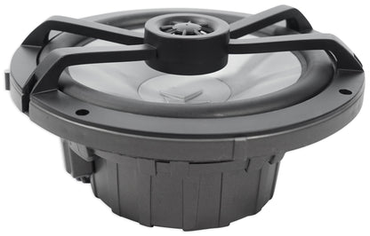 (4) KICKER 45KM654 6.5" 390 Watt White Marine Wakeboard Tower Boat Speakers