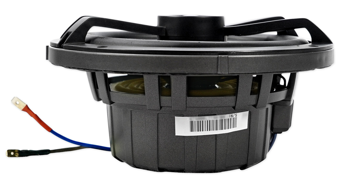 (4) KICKER 45KM654L 6.5" 390w Marine Boat LED Speakers+4-Ch. MTX Amplifier+Wires