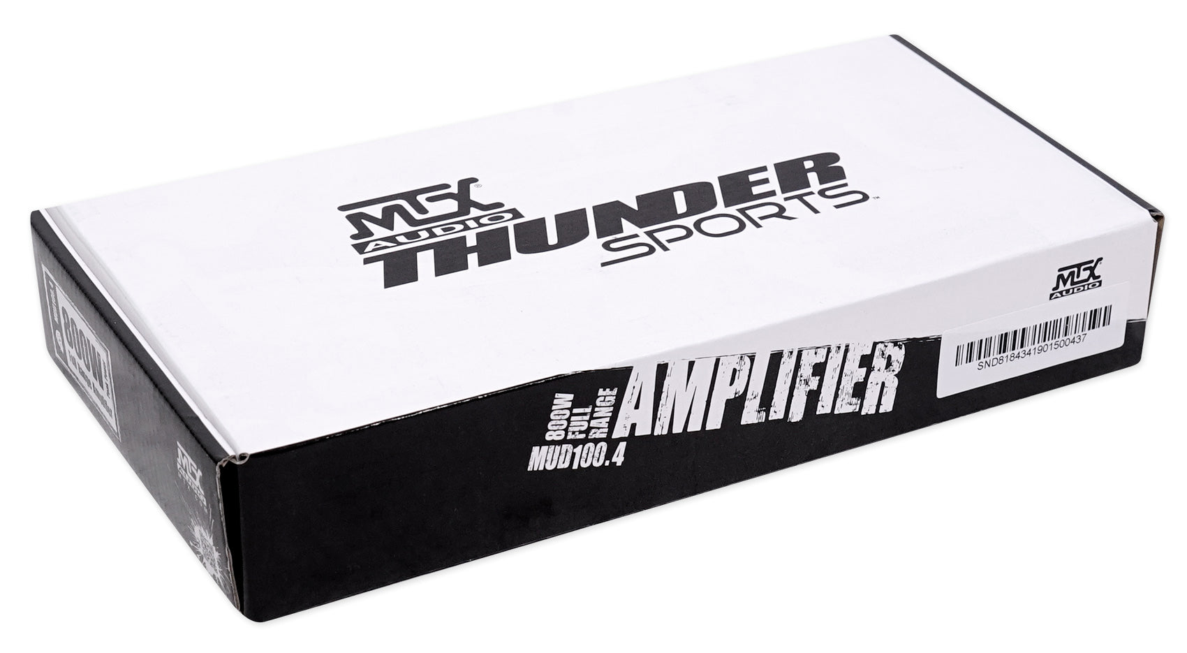 MTX MUD100.4 400 Watt RMS 4-Channel Amp for Polaris RZR/ATV/UTV/Cart+Speaker