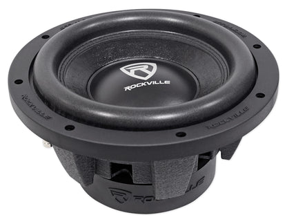 W10 K6 Series 10" Subwoofers 2-Pack + dB14 Amplifier Bundle