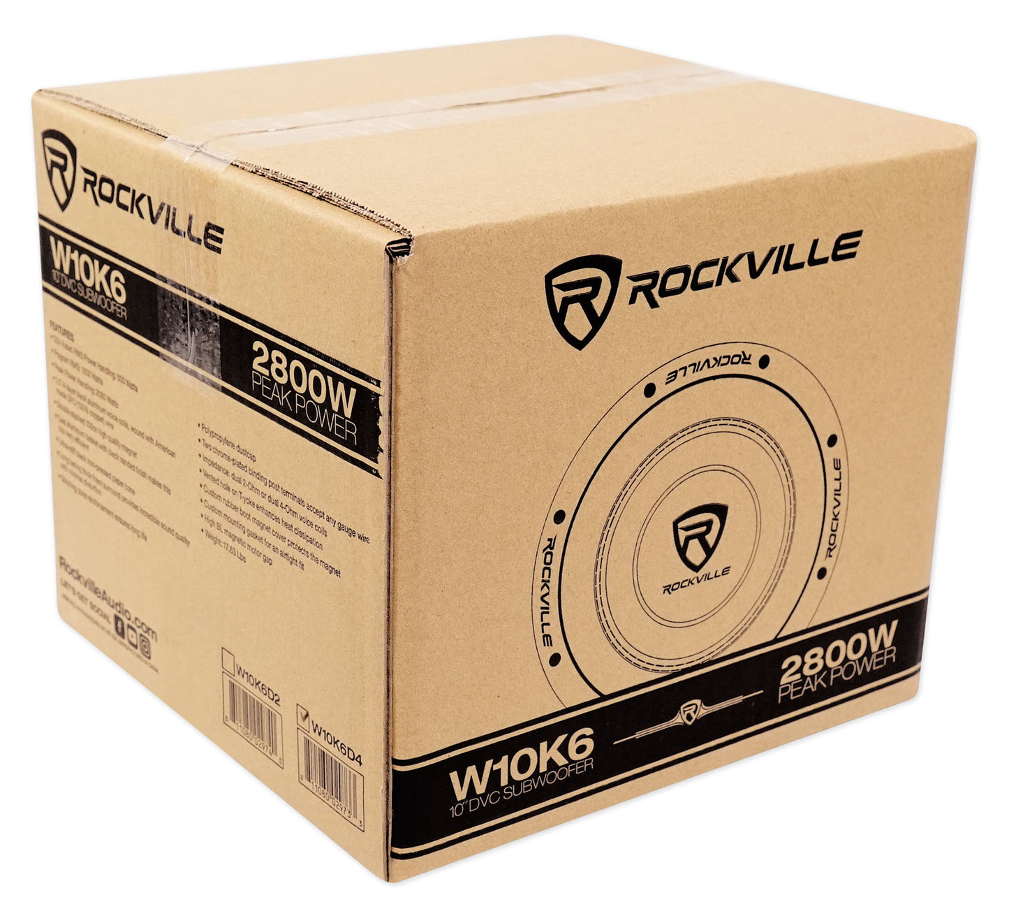 W10K6D4 V2 10 + RSV10 Enclosure Bundle