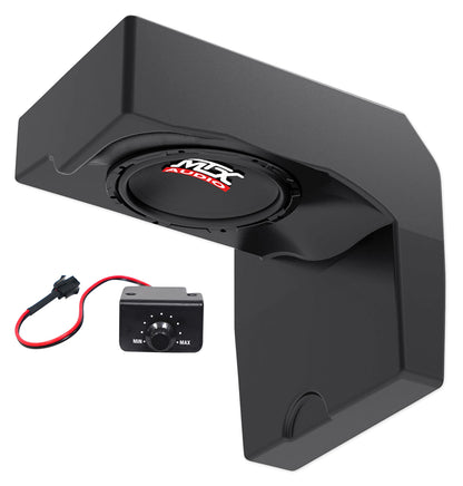 10" Powered Under-Seat MTX Subwoofer+Tower Speakers for 2014-2017 Polaris Ranger