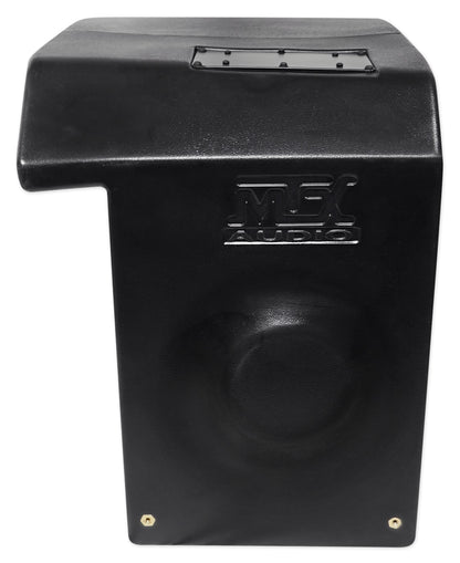 10" Powered Under-Seat MTX Subwoofer+Tower Speakers for 2014-2017 Polaris Ranger