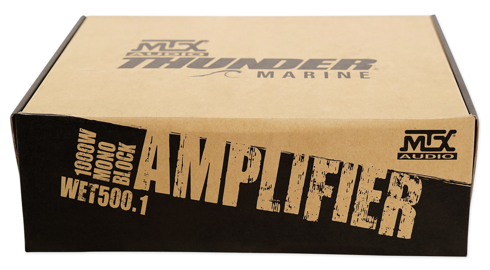 MTX WET500.1 1000w Marine Mono Amplifier Class D+Amp Kit 4 Boat/ATV/UTV/RZR/Cart