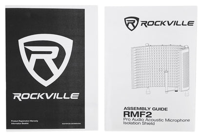 RockShield 3 Isolation Shield + RCM03 Mic + PRO-M50 Headphones Bundle