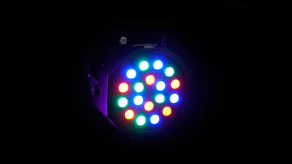 RockPAR50 LED RGB 2-Pack + DMX Cable Bundle