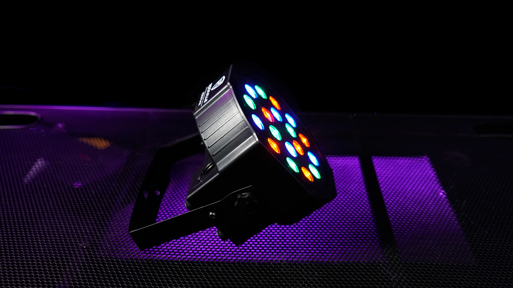 RockPAR50 LED RGB 4-Pack + DMX Cable Bundle