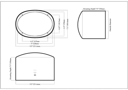 RMSTS69B 6x9" Speakers + MAC69B Tower Pods Bundle