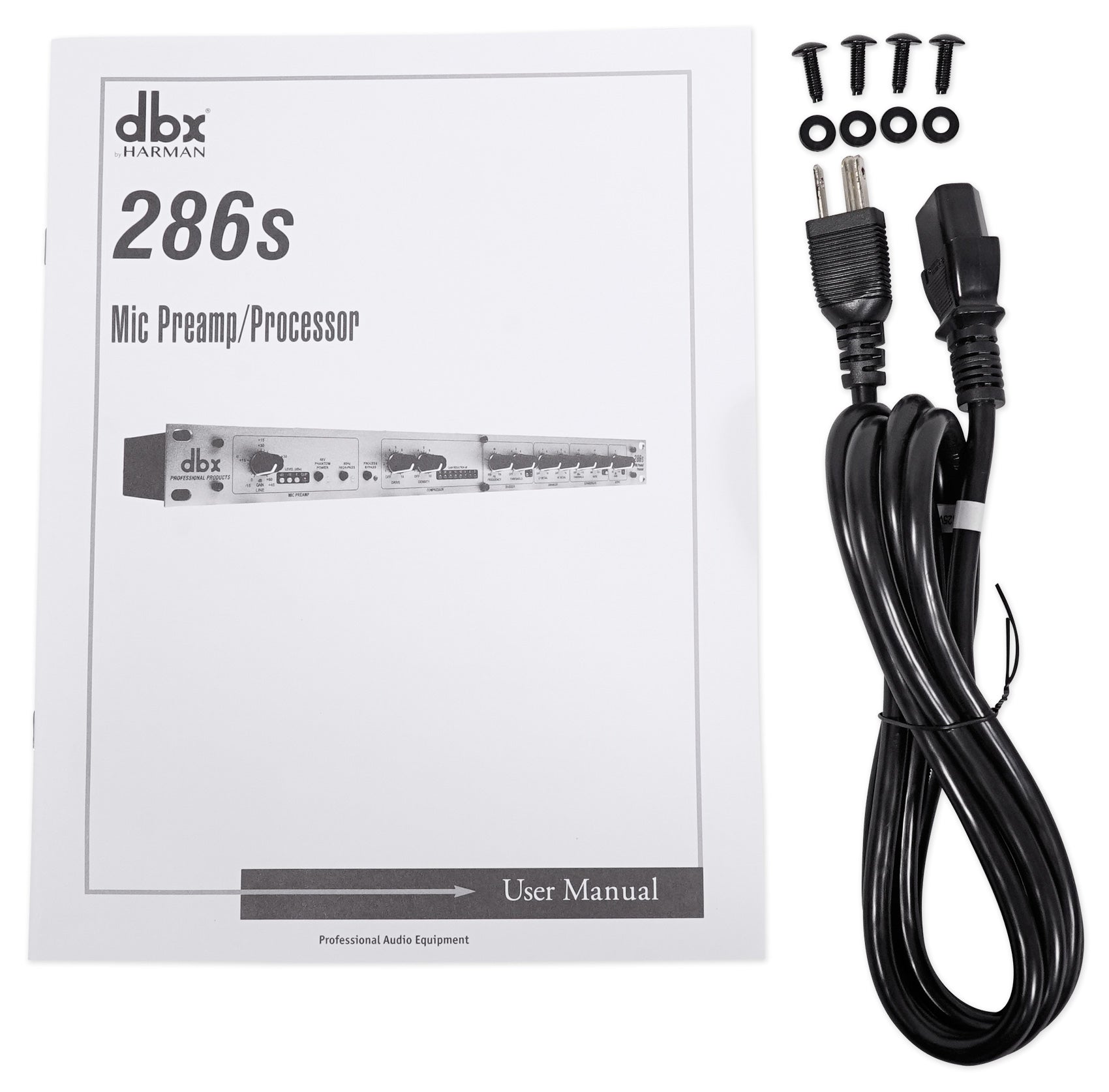 DBX 286S Microphone Mic Pre-Amp Processor 286 S, Phantom Power+Condenser Mic