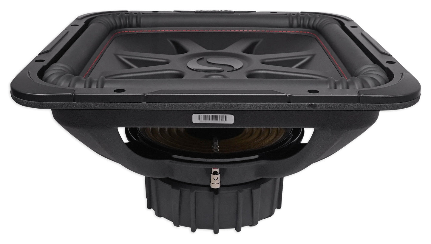 KICKER 45L7R154 15" 1800 Watt L7R Car Subwoofer+Vented Box+Mono Amplifier+Wires