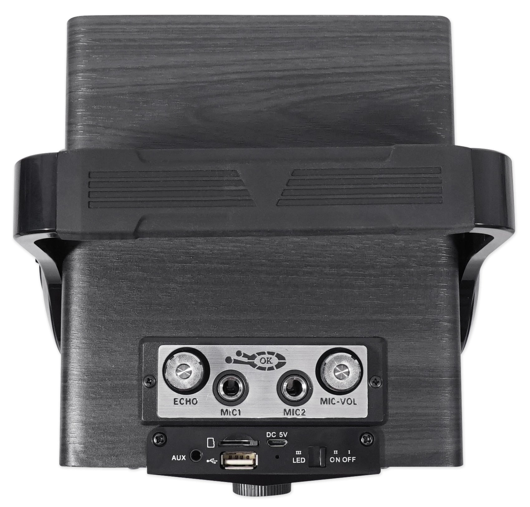 Technical Pro WASP420 Bluetooth Karaoke Machine System w/TV LED's Bundle with Mic & Stand