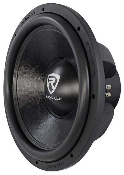K6 Series 15" Subwoofer 2-Pack + Dual 15" Sealed Enclosure Bundle