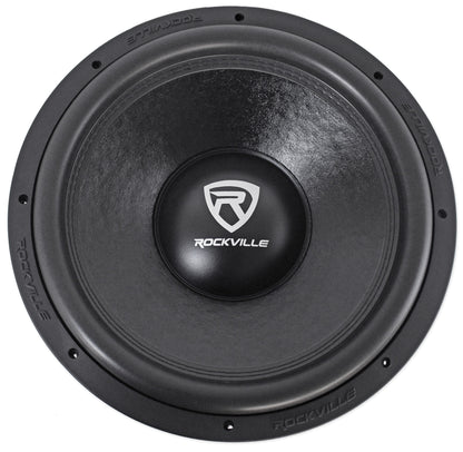 K6 Series 15" Subwoofer 2-Pack + Dual 15" Sealed Enclosure Bundle