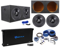 W15 K6 Series 15" Subwoofers 2-Pack + dB16 Amplifier Bundle