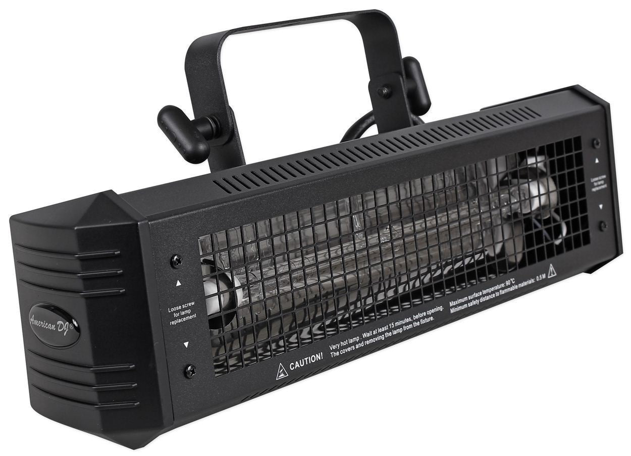American DJ Mega Flash DMX 800w Compact DMX Strobe Light+Sound Sensor+Wash Light