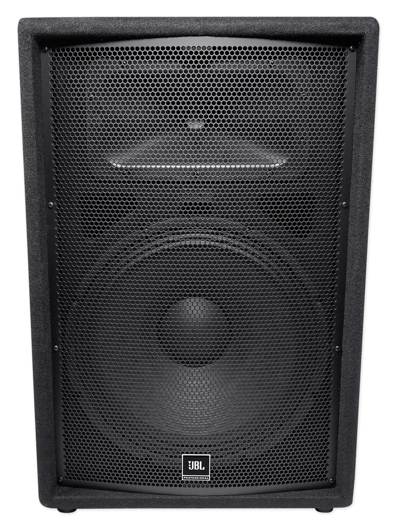 (2) JBL Pro JRX215 15" 2000w PA/DJ Speakers+Powered 12-Channel Mixer+Stands