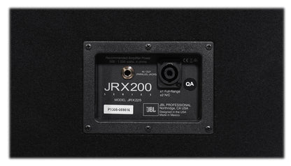 JBL JRX225 Dual 15" 4000w DJ/PA Speakers+Powered 8-Channel Mixer w/USB/Effects