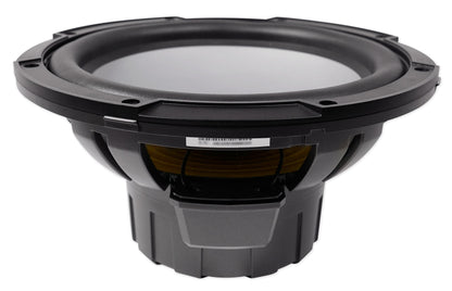 KICKER 45KM104 10" 350w Marine Boat Subwoofer+Amplifier+Charcoal Grille w/LED's