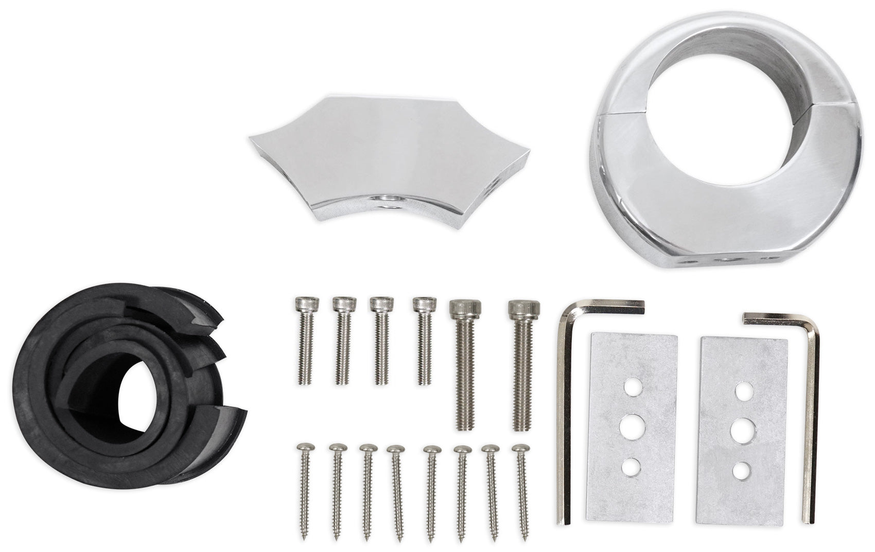 DMAC80S Polished + 8" Neoprene Covers Bundle