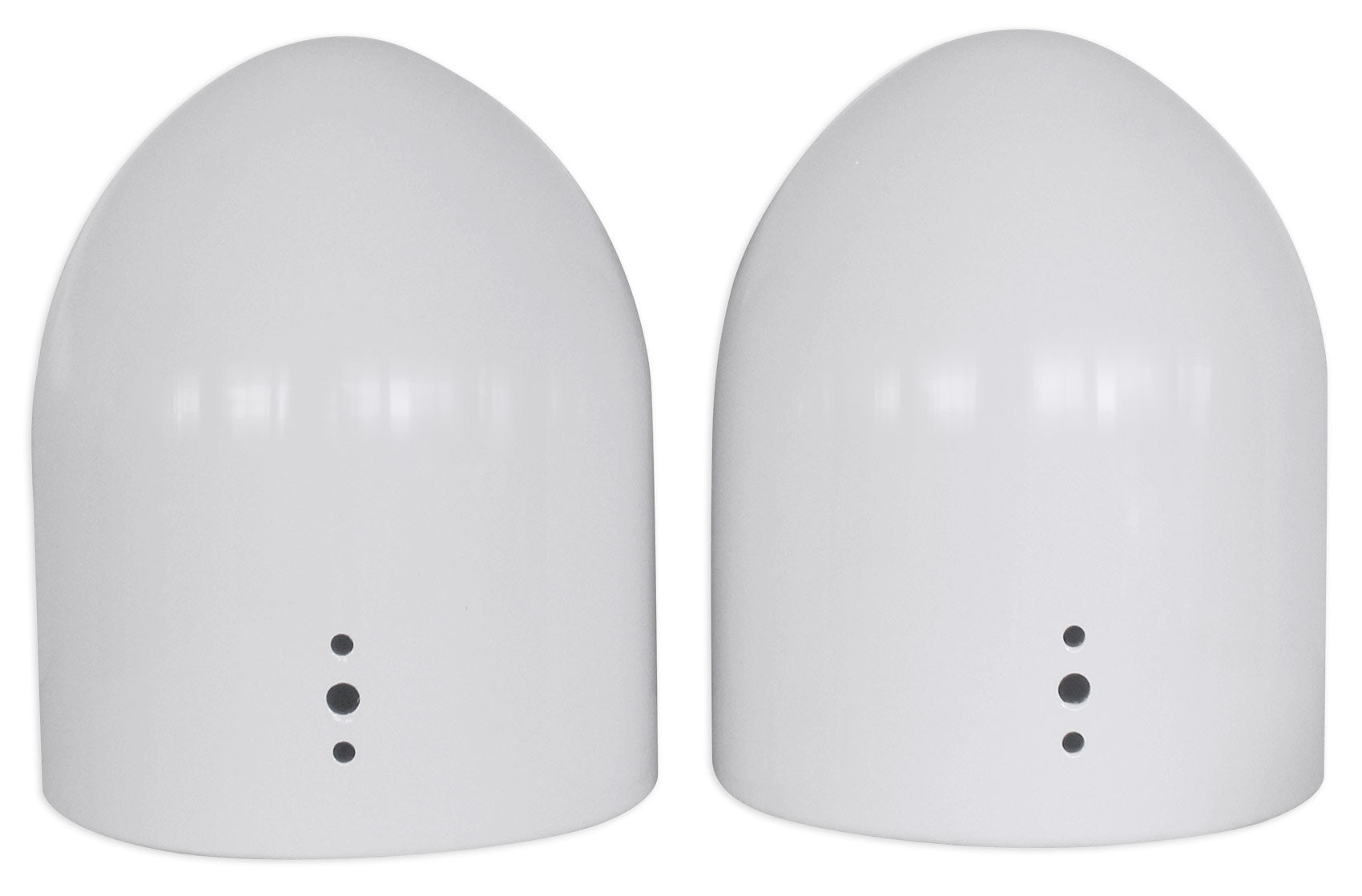 MAC80W White 7.7" Tower Speaker Pods 2-Pack + RWBC80 Neoprene Covers Bundle