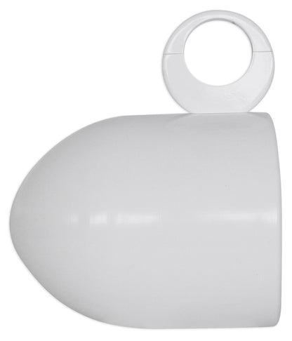 MAC80W White 7.7" Tower Speaker Pods 2-Pack + RWBC80 Neoprene Covers Bundle