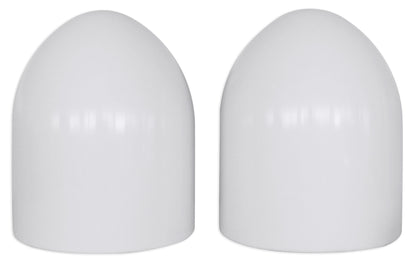 MAC80W White 7.7" Tower Speaker Pods 4-Pack + RWBC80 Neoprene Covers Bundle