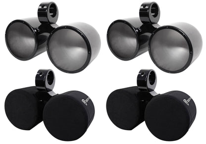 DMAC80B Black 2-Pack + 8" Neoprene Covers Bundle