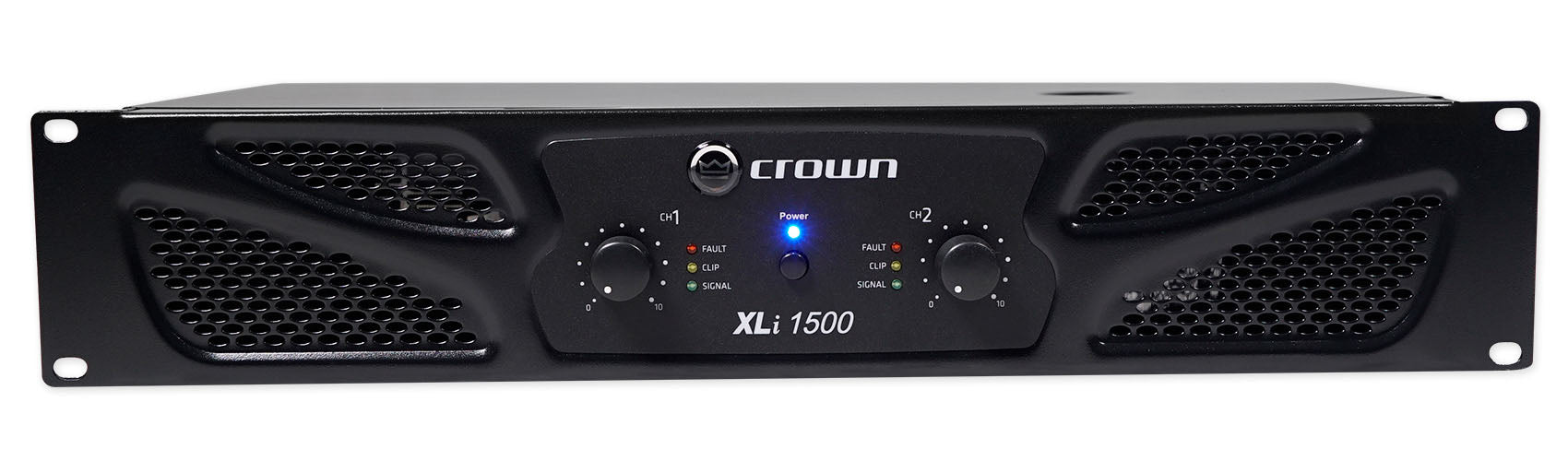 Crown Pro XLi1500 900w 2 Channel DJ/PA Power Amplifier Professional Amp+RockShip
